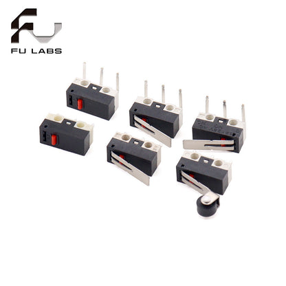 Micro Switch Mouse Button Tact Switch Without Handle/ with Handle/ with Handle Roller Micro Switch 1A 125V AC 3Pins