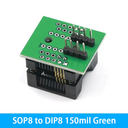 SOP16 To DIP8 Wide-body Seat Wide 150mil 200mil 208mil 300mil Programmer SOP8 Adapter Socket for EZP2010 EZP2013 CH341A IC Test