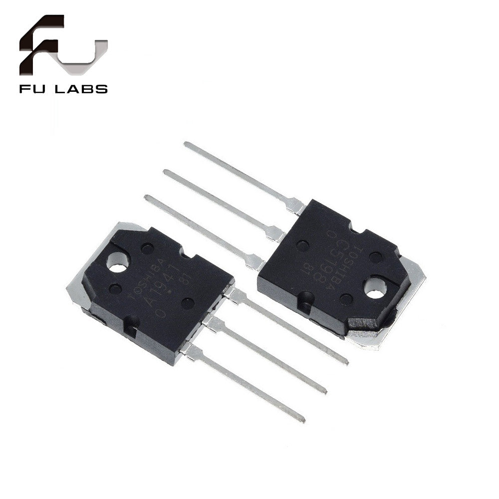 Fulabs 2Pair Original Transistor A1941 C5198 2SC5198 2SA1941 TO3P TO-3P