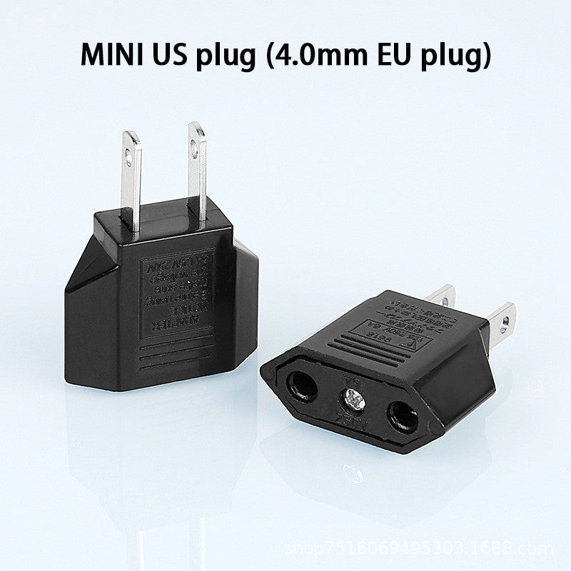 1pcs Power Plug Adapter US To EU Euro Europe Plug Power Plug Converter Travel Portable Adapter China To EU Adapter Electrical Socket