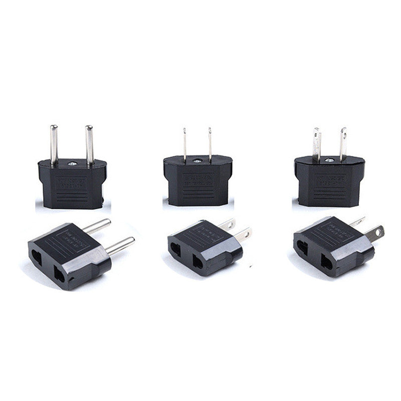1pcs Power Plug Adapter US To EU Euro Europe Plug Power Plug Converter Travel Portable Adapter China To EU Adapter Electrical Socket