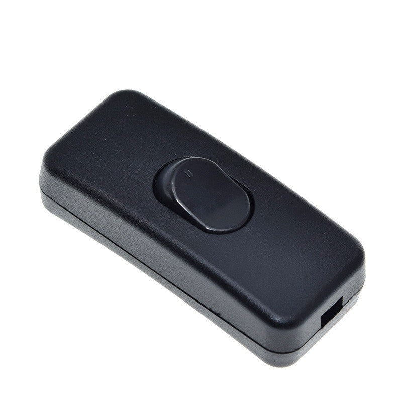 1pcs Light Switch AC 0-250V 6A Inline ON/OFF Table Desk Lamp Cord Cable Toggle Rocker Switches control for LED lighting