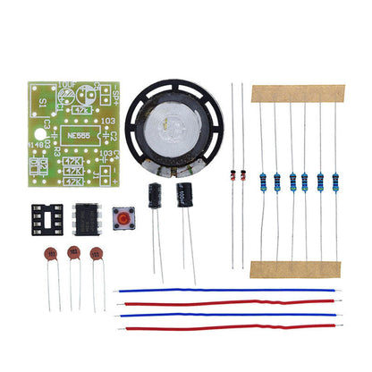 1pcs NE555 Doorbell Suite Electronic Production Doorbell Suite DIY Kit Ding dong doorbell PCB welding laboratory