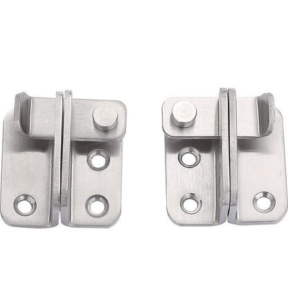 Cabinet Left Lock Hasp Latches Stainless Steel Sliding Door Lock Home Door Security