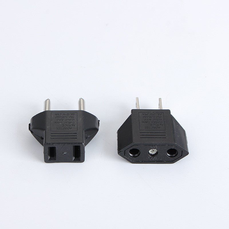1pcs Power Plug Adapter US To EU Euro Europe Plug Power Plug Converter Travel Portable Adapter China To EU Adapter Electrical Socket