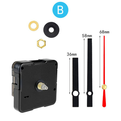 1pcs HQ3268 Professional And Practical Quartz Wall Clock Movement Mechanism DIY Repair Tool Parts Kit with Red Hands