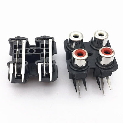 Rca jack pcb type heavy duty 2/4/6p