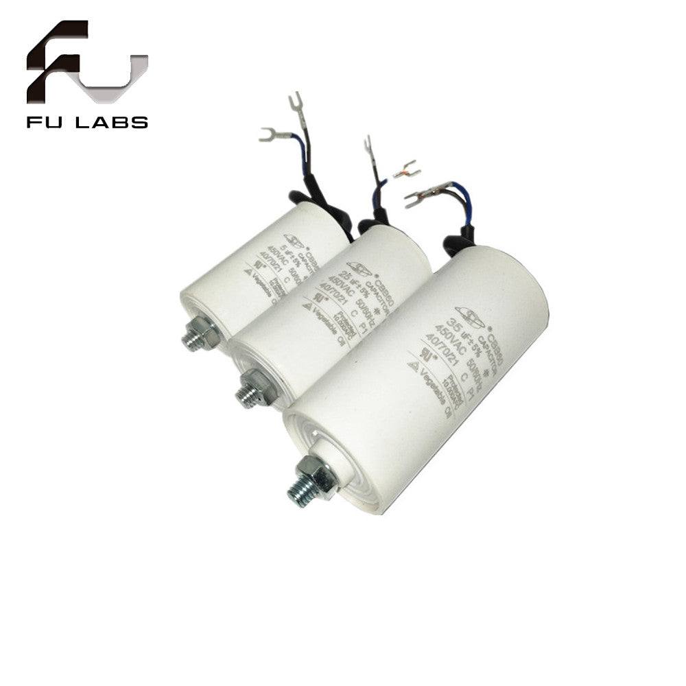 1pcs CBB60 400V  450V AC Starting Capacitor CBB60  5% 8uF 10uF 12uF 15uF 35uF for Washing Machine