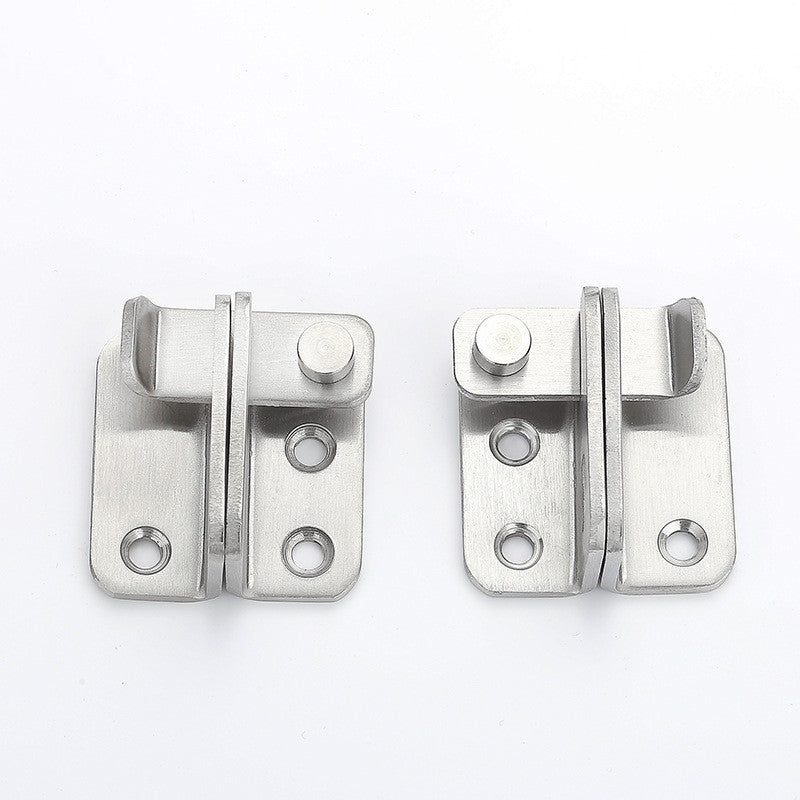 Cabinet Left Lock Hasp Latches Stainless Steel Sliding Door Lock Home Door Security