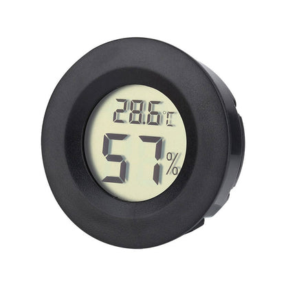 1pcs 2 In 1 Thermometer Hygrometer Celsius Fahrenheit Mini LCD Digital Temperature Humidity Meter Detector Thermograph Indoor Room Instrument