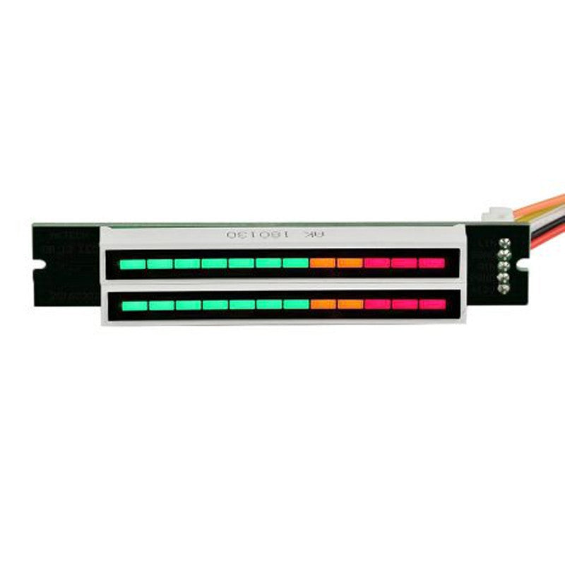 1pcs Dual 12 music Level indicator LED spectrum VU Meter Amplifier lamps Light Speed Adjustable Board for mp3 dc 7-12V