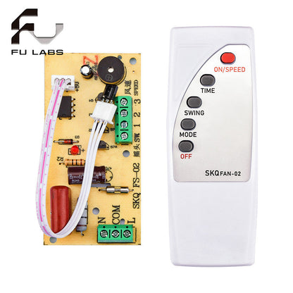 Modified Board Circuit Board Control Motherboard Fan Remote Control Floor Electric Fan Computer Board with Remote Control Type Without Battery