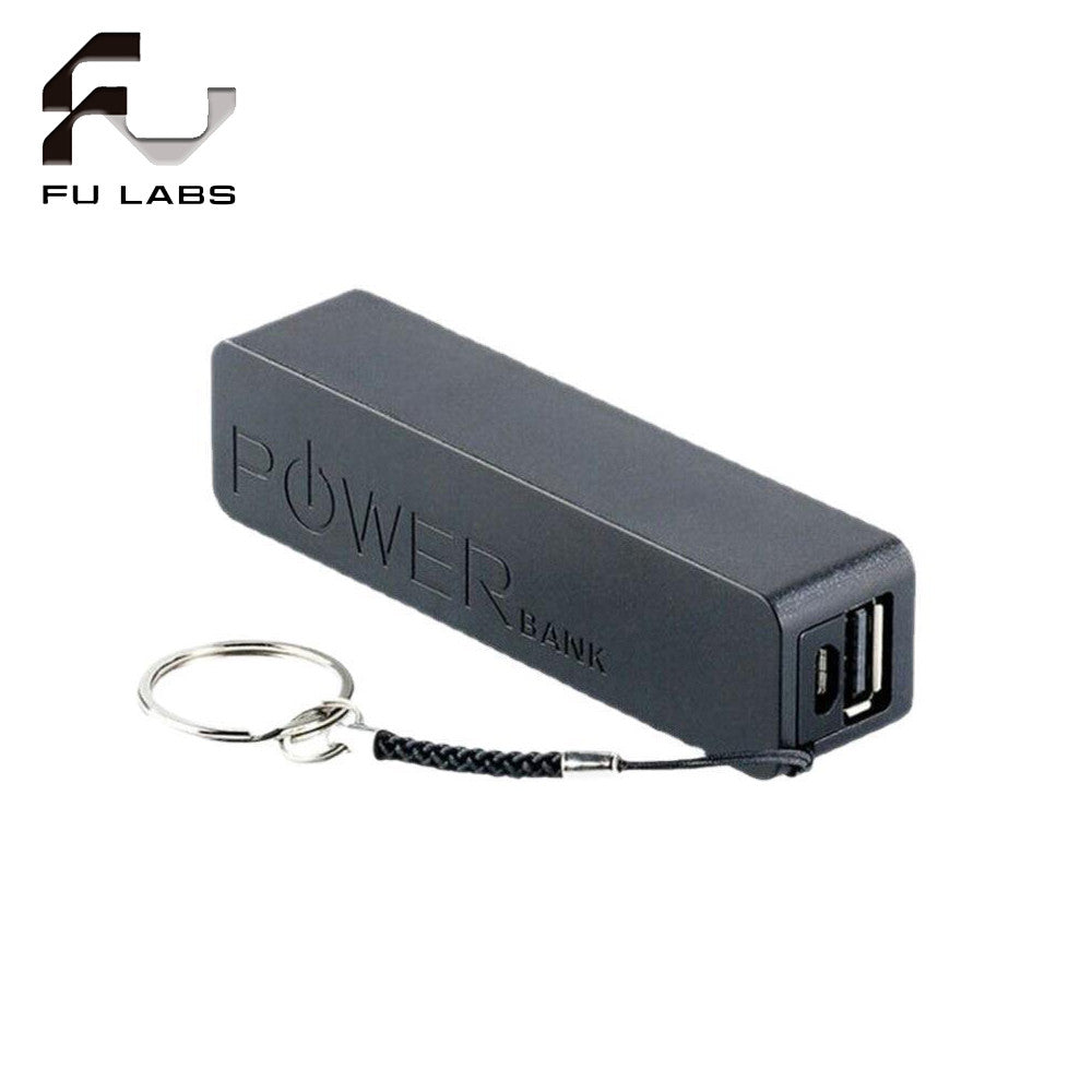 1pcs USB Power Bank Case Kit 18650 Battery Charger DIY Box Shell Kit Black For Arduino