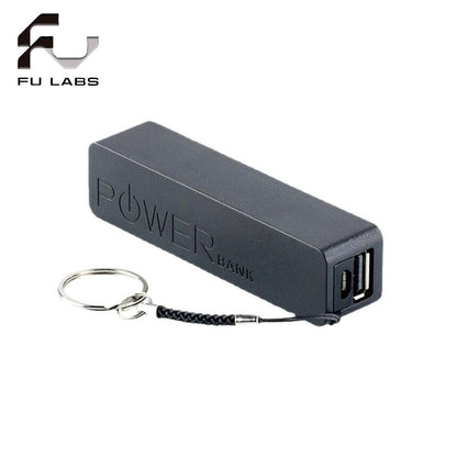 1pcs USB Power Bank Case Kit 18650 Battery Charger DIY Box Shell Kit Black For Arduino