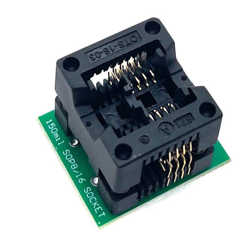 SOP16 To DIP8 Wide-body Seat Wide 150mil 200mil 208mil 300mil Programmer SOP8 Adapter Socket for EZP2010 EZP2013 CH341A IC Test