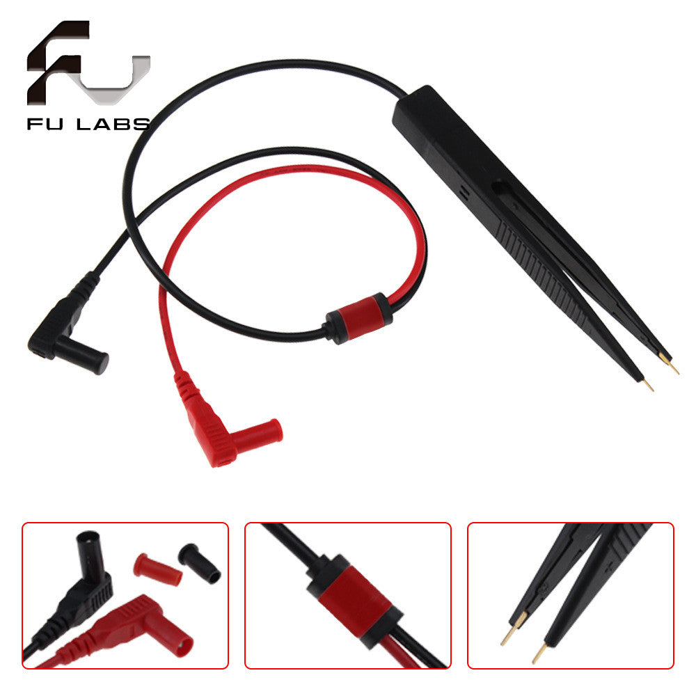 1pcs Multi-purpose test pen test clip capacitance table pen patch test clip IC capacitance inductance table pen