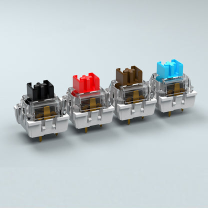 3Pin Switches black red brown blue fit for Mechanical Keyboard Keyboard axis body