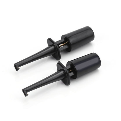 1pcs Mini Single Test Hook Clip Test Probe for Electronic Testing IC Grabber Small Size Round Crocodile Clip Hook Test Clip