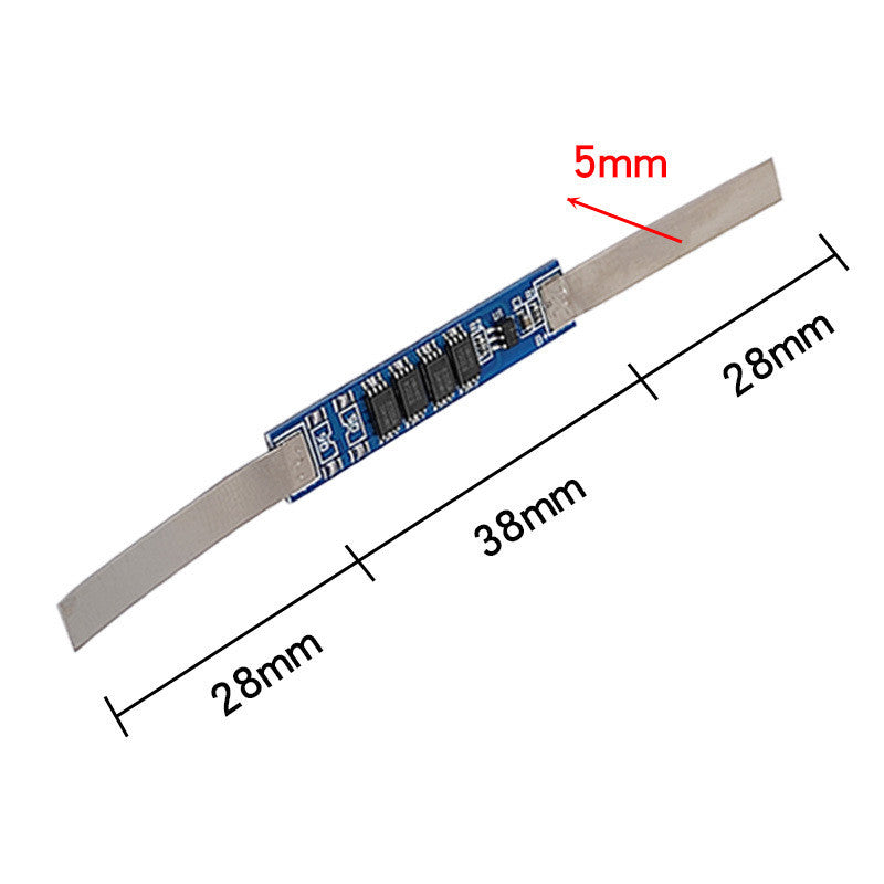1pcs 5A 10A 15A 3.7V 18650 3MOS 4MOS 6MOS  Li-ion Lithium Battery Charging BMS Protection Board