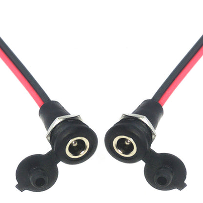 1pcs 5.5 X 2.1 mm 5.5X2.5mm Battery DC Power plug connector for diy dc waterproof jack connector with Wire Turmera