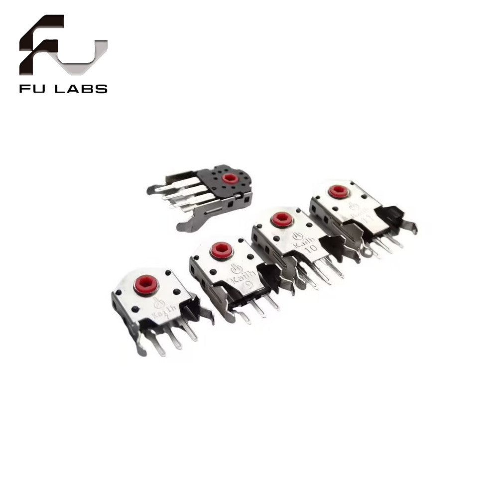 2pcs Rotary Mouse Scroll Wheel Encoder with 1.74 mm hole mark,20-40g force for PC Mouse 7mm 9mm 10mm 11mm