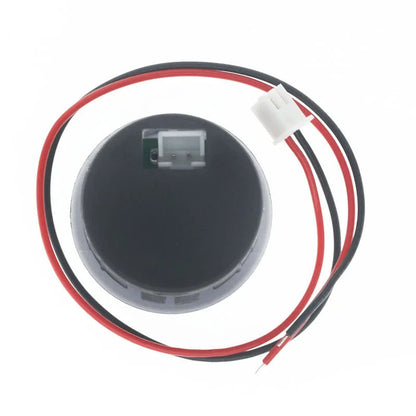 1pcs DC5-100V Digital Voltmeter LED Digital Display Circular Voltmeter Car Voltage Current Meter Volt Detector Tester Monitor Panel