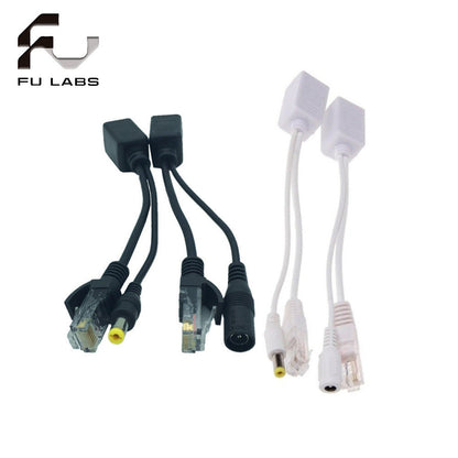 POE Splitter / Power Over Ethernet Passive PoE Adapter Injector+Splitter Kit PoE Cable