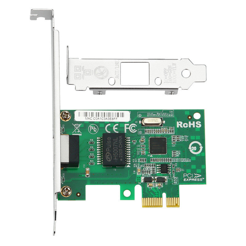 1pcs Pci-E Express 10/100/1000M Gigabit Lan Network Controller Card
