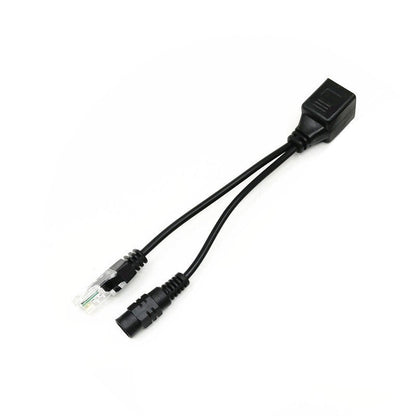 POE Splitter / Power Over Ethernet Passive PoE Adapter Injector+Splitter Kit PoE Cable