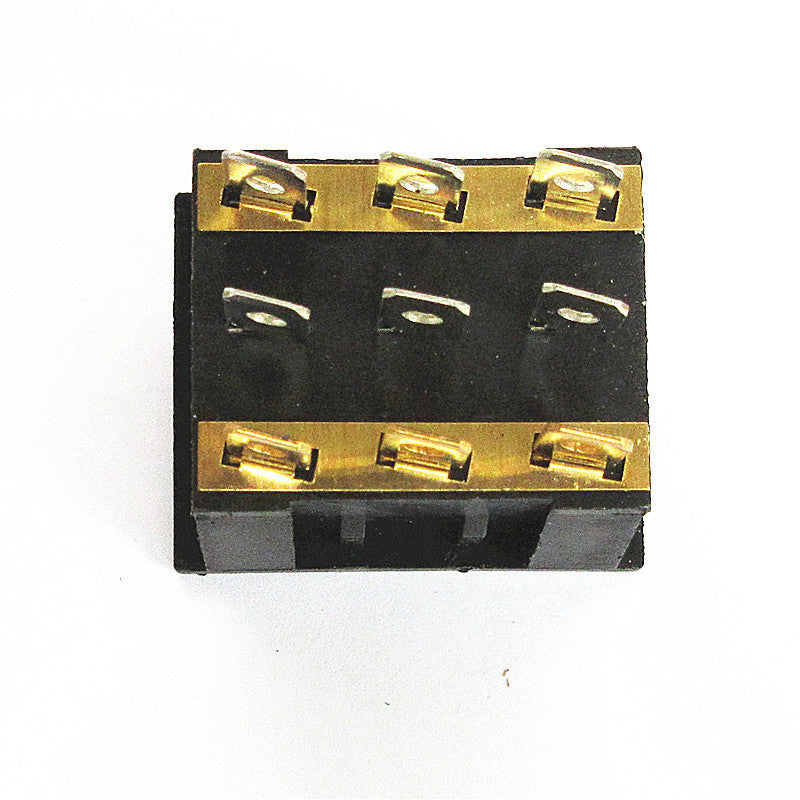 1pcs KCD3 9Pin Red 16A/250V AC Light Boat Car Rocker Switch KCD3 Triple Light Switch Button KCD3-303 On-Off