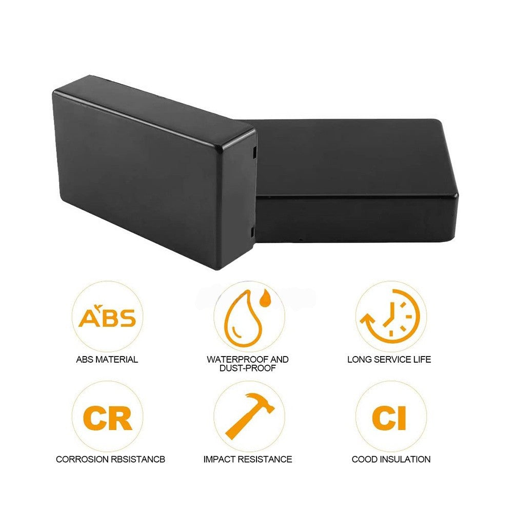 Plastic Electronic Project Box Shell Case Enclosure Instrument 100X60X25Mm 10X6X2.5CM