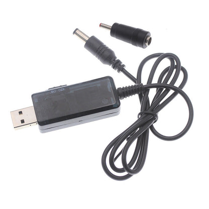 1pcs DC 5V To 9V 12V USB Cable WiFi To Powerbank Cable Boost Converter Step-up Cord Connector