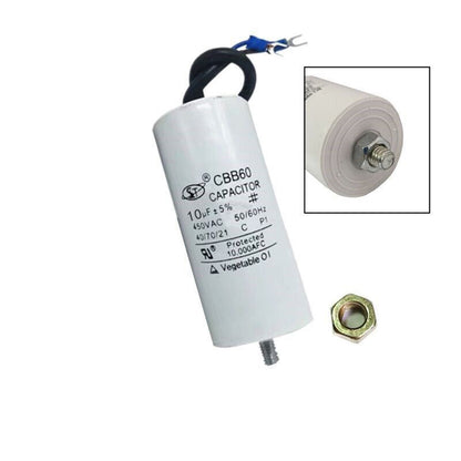 1pcs CBB60 400V  450V AC Starting Capacitor CBB60  5% 8uF 10uF 12uF 15uF 35uF for Washing Machine