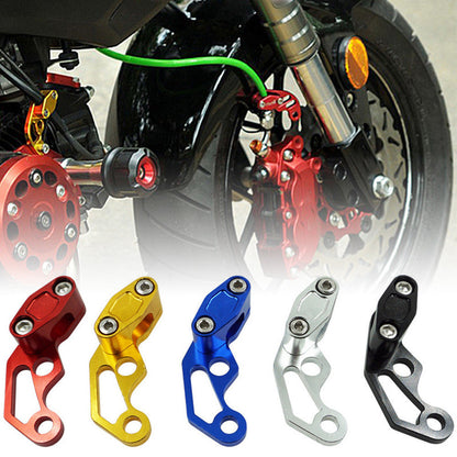 1pcs Universal CNC Motorcycle Brake Hose Clip Modified Oil Hose Brake Line Clamp Protector Aluminum Alloy Clip J1R6