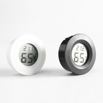 1pcs 2 In 1 Thermometer Hygrometer Celsius Fahrenheit Mini LCD Digital Temperature Humidity Meter Detector Thermograph Indoor Room Instrument