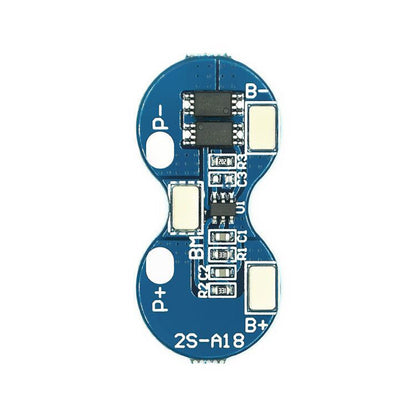1pcs 2S Li-ion 18650 Lithium Battery Charger Protection Board 7.4V Overcurrent Overcharge Overdischarge Protection 4A 2 Series BMS