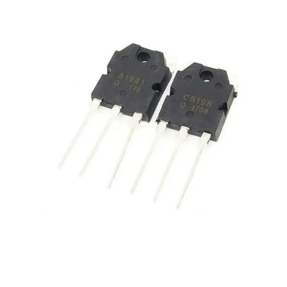 Fulabs 2Pair Original Transistor A1941 C5198 2SC5198 2SA1941 TO3P TO-3P
