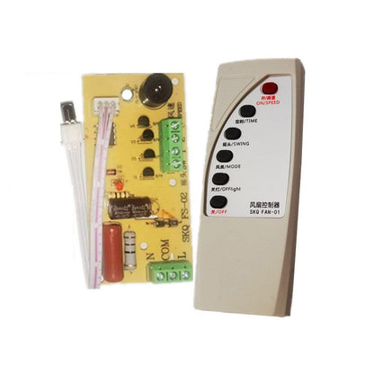 Modified Board Circuit Board Control Motherboard Fan Remote Control Floor Electric Fan Computer Board with Remote Control Type Without Battery