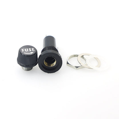 Glass Fuse Holder 5x20 6x30 InsuranceTube Socket Fuse Holder For Insurance Panel Mount Fuse Holder