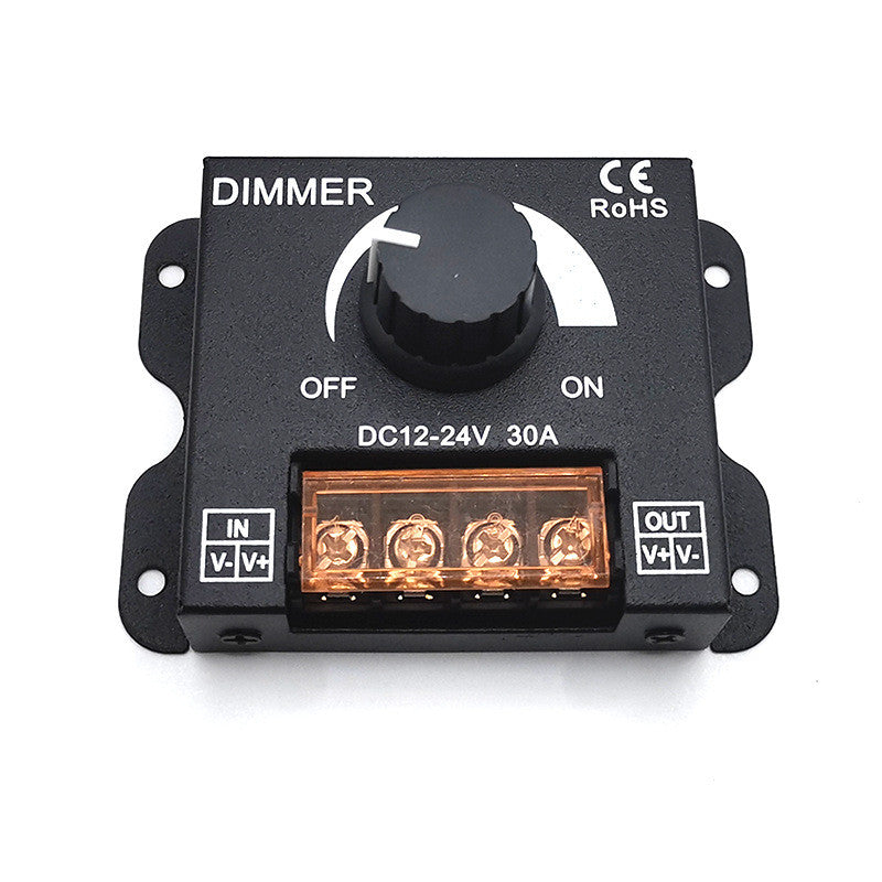 1pcs Led dimmer light strip Light with brightness adjustment controller Remote touch knob endless switch DC12-24V