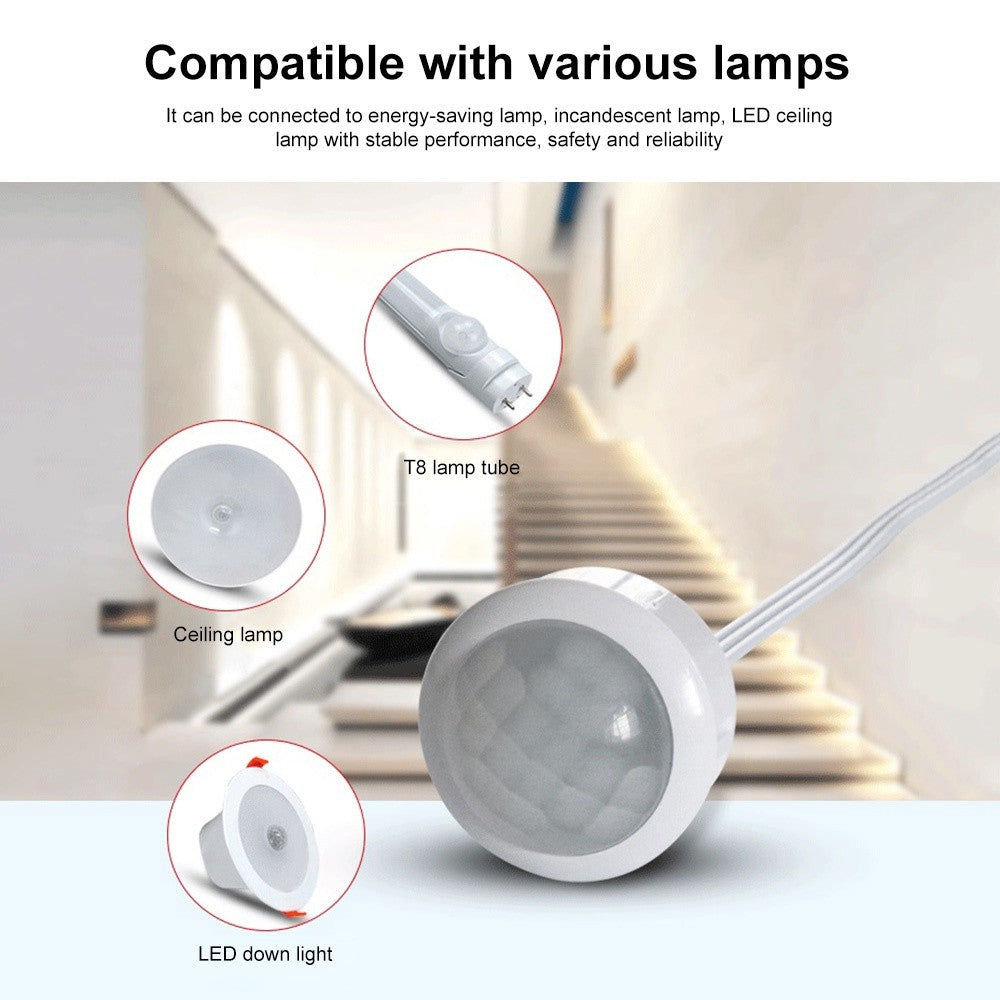 4-12V PIR Motion Sensor 4-7M Switch IR Infrared Human Body Induction Sensor Detector Switch for LED Light Switch