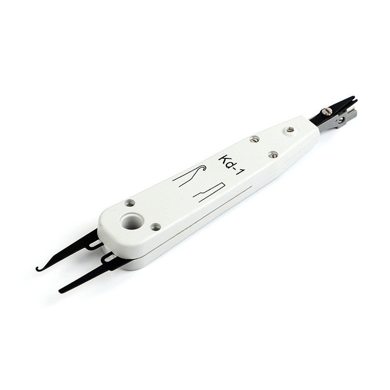 Punch Down Tool, Multifunction KD-1 Type IDC/Network Wire Cat5e and Telephone Impact