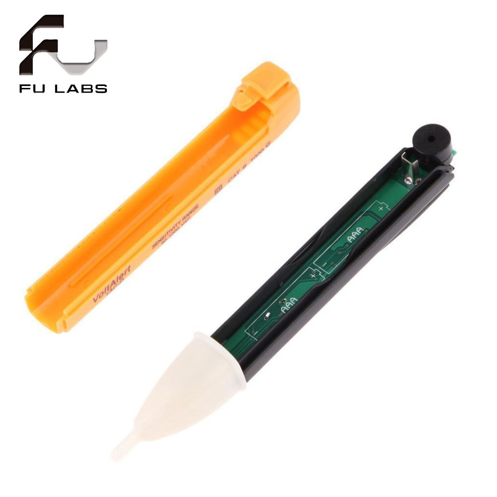 1pcs AC110V-220V Voltmeter Voltage Probe Volt Meter Power Detector Tester Non-Contact Socket Wall Electric Indicator 90-1000V