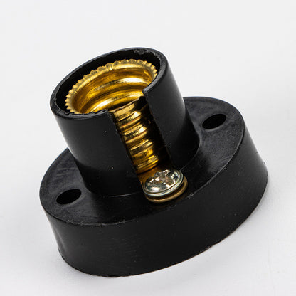 1pcs E10 Mini Bulb Holder Black Plastic Light Beads Lamp Bases Student Experiment Lighting DIY