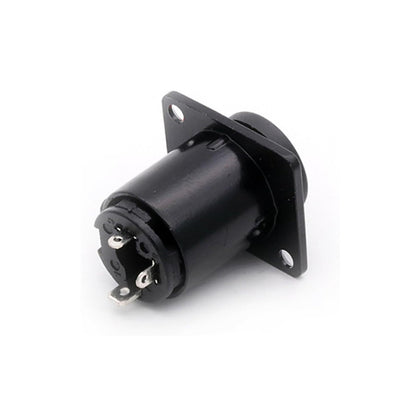 PL55 Jack Female Chassis Type With Lock (silver/black)