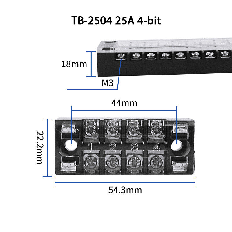 1pcs 15A | 25A MOLDED TERMINAL BLOCK | sk electrical