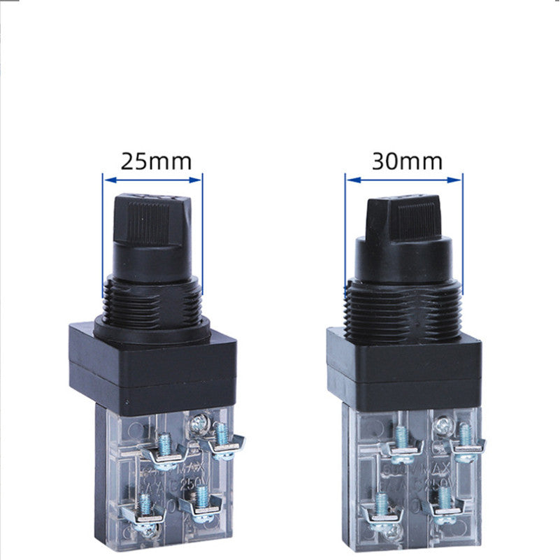 1pcs selector switch 25mm / 30mm, 2position /3 position