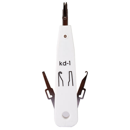 Punch Down Tool, Multifunction KD-1 Type IDC/Network Wire Cat5e and Telephone Impact
