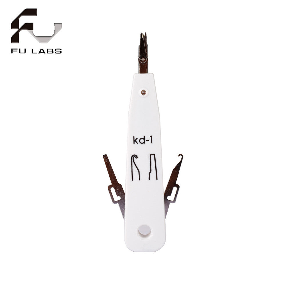 Punch Down Tool, Multifunction KD-1 Type IDC/Network Wire Cat5e and Telephone Impact
