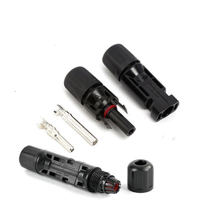 MC4 1000V Connector Solar Panel Cable Connector 1 x Male 1 x Female IP67 30A waterproof